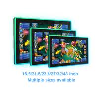 Moniteur LED tactile de jeu Full HD 32 pouces à bordure ultra-fine OEM avec cadre ouvert tendance LCD RGB LED intérieur SDK
