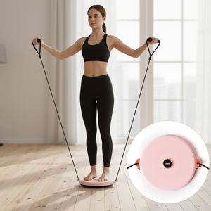 Yoga Pilates Tanz Twister Disc Taillenformung Rutschfeste Wellenpunkt PP+ABS Material <span class=keywords><strong>Selan</strong></span> Marke Heim-Sport-Unterhaltung - Product Image 2