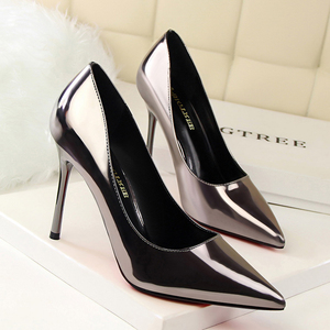 <span class=keywords><strong>Collection</strong></span> Été-Automne <span class=keywords><strong>2022</strong></span> – Escarpins Stiletto Femme Style Western Couleur Unie, Sexy Rouge à Bout Pointu, Qualité Supérieure, Imprimés, Faciles à Enfiler - Product Image 2