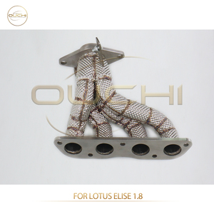 Colector de escape OUCHI para Lotus Elise 1.8, acero inoxidable con escudo térmico, piezas de alto rendimiento para automóviles - Product Image 2