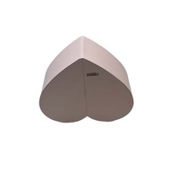 Boîte cadeau de luxe pour mariage pour femmes avec parfum, boîte rigide en papier artistique en forme de cœur, fermeture magnétique et logo personnalisé