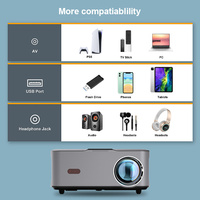 Fabricant de produit P1A Tv Cast 1080P Projecteur Full Hd Beamer Wifi 4K Ordinateur Chambre Affichage Led Projecteur Pour Dessin