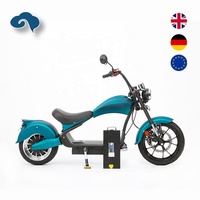 Scooters électriques de moto adulte de Citycoco de moteur de l'approbation 3000W de la CEE avec la lumière de LED