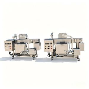 Machine intelligente de glaçage au chocolat pour l'industrie, idéale pour la transformation en usine de fruits frais, baies, noix, croustilles et produits soufflés - Product Image 2