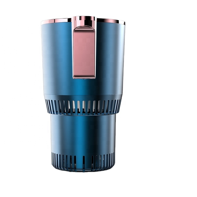 Smart Car Cup Holder Warmer and Cooler - DC 12V Auto Drink Heating Cooling Cup Holder