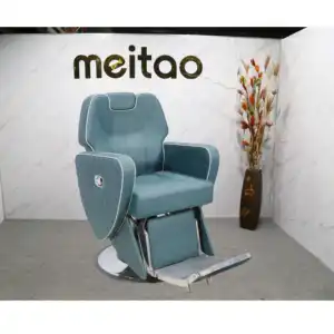 Foshan Factory Barber Chairs Suppliers Adjustable Heavy Duty Hair Stylist Washing Stylish Barber Chairs