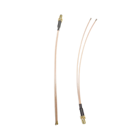 Câble coaxial SMA femelle à 2 * câble de raccordement UFL RF coaxial SMA Pigtail RF assemblage de câble coaxial