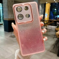 Étui de téléphone portable en TPU souple avec paillettes pour Motorola Edge 60 Stylus 50 Fusion G86 G56 G85, coque de téléphone antichoc