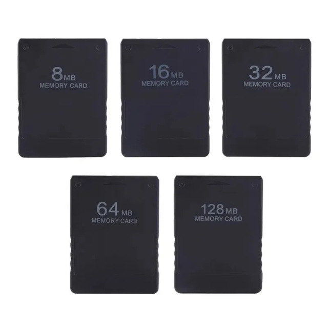 8MB 16MB 32MB 64MB 128MB 256MB Memory Card for PS2 Console Data Storage Card