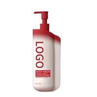 Gel Douche Hydratant Parfumé Marque Blanche OEM Peptide Prébiotique Réparateur Parfum Nettoyage en Profondeur Logo Personnalisé