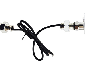 Clignotant universel 12V Bullet pour motos Clignotant Ambre pour <span class=keywords><strong>Harley</strong></span> Cafe Racer 2x <span class=keywords><strong>Moto</strong></span> - Product Image 4