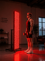 Panel Profesional de Terapia de Luz Roja de Cuerpo Completo 1060nm con Control Táctil TFT, Cero EMF, Sin Parpadeo, para Salones de Bienestar y Belleza
