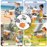 Pistolets à eau professionnels pour enfants, fusil de sniper électrique haute pression, jouet à pompe, bataille ultime, longue portée, plastique coloré pour enfants
