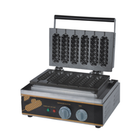 Machine à collation de bonne qualité 5 bâtonnets gaufrier fabricant beignet gaufrier machine
