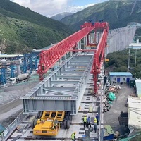 Puente Deslizante Construcción Erección Viga Método Doble Truss Beam Lanzador Grúa