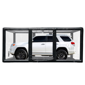ในร่มหลักฐานฝุ่นหดแบบพกพารถเก็บฟองโรงรถพองรถที่พักพิง - Product Image 3