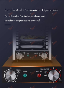 Parrilla Eléctrica para Asar Carne, Parrilla de Alta Temperatura para Filetes, Salamandra Eléctrica para Carne, Horno de Panadería - Product Image 5
