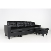 Canapé d'angle moderne de luxe, causeuses extensibles, 3 places, meuble de salon, livraison gratuite