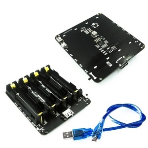 LXD ESP32 1/2/4-Channel 18650 Lithium-<strong>Battery</strong> Expansion Board V8 Portable Power Bank SMD <strong>Battery</strong> Holder - Product Image 4
