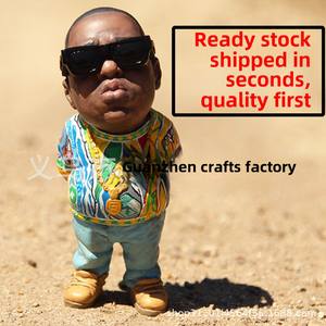 Trendyy Résine Écologique Artisanat Hip-Hop Ornements pour la Décoration Intérieure <span class=keywords><strong>Rappeur</strong></span> Transfrontalier Décorations De Noël - Product Image 6