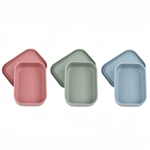 Fiambrera de silicona de grado alimenticio con bolsa a prueba de fugas, portátil y ecológica - Product Image 4