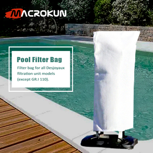 Sac filtrant de piscine réutilisable de 15um Polyester/PE/PP sac filtrant liquide de filtre de poche avec le matériel identique aux sacs filtrants de <span class=keywords><strong>Desjoyaux</strong></span> - Product Image 6