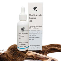 Sérum de croissance et d'alimentation des cheveux extra fort biologique pour femmes et huile capillaire premium pour adultes