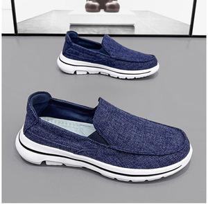 รองเท้าผ้าใบผู้ชาย, รองเท้าลำลองผู้ชาย, รองเท้าผ้าใบผู้ชายแบบชิ้นเดียว, รองเท้าผ้าใบผู้ชายไซส์ใหญ่และทรงกว้าง, รองเท้าผ้าใบผู้ชายแฟชั่น - Product Image 2