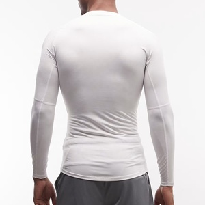 Custom <b>Men's</b> Long Sleeve Compression T-shirts Slim Fit Quick Dry Stretchy Fitness <b>Base</b> <b>Layer</b> Athletic Workout Sports Tee - Product Image 5