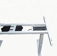 Pata de Mesa Eléctrica Extraíble, Ajustable en Altura, de Aleación de Hierro y Aluminio, para Hogar, Oficina, Cocina, Hotel, Dormitorio, Exterior