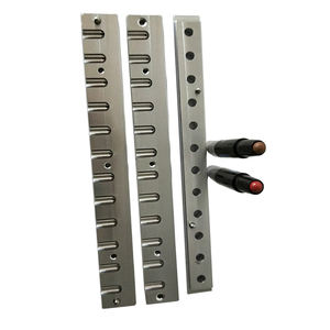 カスタムシルバーミラーポリッシュ加工アルマイト処理リップバーム＆リップスティック充填型 12個取り DIYリップスティック製造用型 - Product Image 2