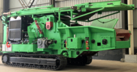 Machinerie industrielle chinoise, machinerie industrielle pour le travail du bois, broyeur de bois horizontal à chenilles