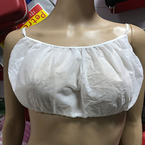 Sujetador desechable de tela no tejida, talla única, negro, para sauna, salón de belleza, baño de vapor - Product Image 3