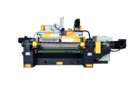 Dégauchisseuse à bois entièrement automatique sans broche, contrôlée par PLC, entraînée par moteur, haute précision, 37,5 kW, 53 m/min, pour contreplaqué