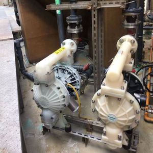 Bomba Neumática de Doble Diafragma de Polipropileno de 3 Pulgadas, Resistente a la Corrosión, de Gran Caudal, para Soluciones de Tratamiento de Aguas Residuales y Productos Químicos - Product Image 6