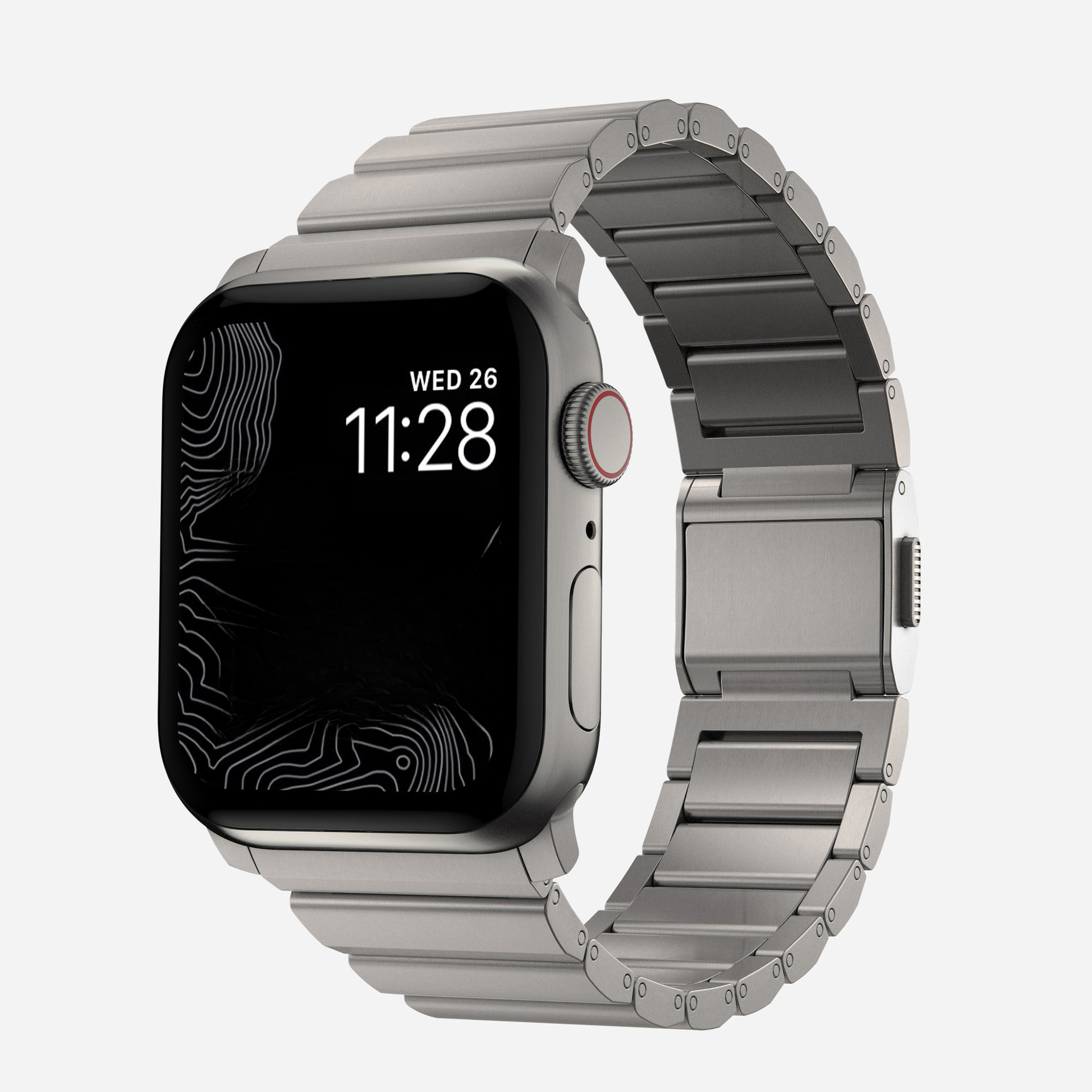 Аксессуары для умных часов, титановая сталь, магнитный ремешок для apple Iwatch S9 /apple ultra 42/44/45/49 мм, ремешок для часов