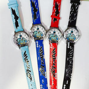 皮革石英表儿童儿童男童女童休闲时尚手链腕表钟表Relogio Garoto - Product Image 3