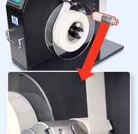 Machine d'étiquetage semi-automatique des coins de boîtes pliantes avec adhésif anti-effraction, pour emballage en rouleau, 220V