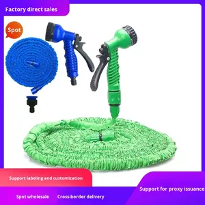 Manual Garden Irrigation Retractable Hose Car Wash High-Pressure Water Gun Multi-Functional Household Water <strong>Spray</strong> <strong>Set</strong> - Product Image 5