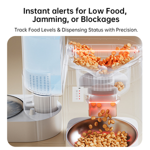 Comedero y Bebedero Automático <span class=keywords><strong>para</strong></span> Mascotas 2 en 1 con Control WiFi Inteligente, Temporizador, Gran Capacidad, OEM, ODM, Personalizado <span class=keywords><strong>para</strong></span> Perros y Gatos - Product Image 5