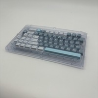 Keycaps de clavier mécanique PBT Black Spade, personnalisés, rétroéclairés, triple réflecteur, petit ensemble complet de keycaps, pour le marché de détail