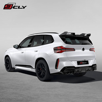 Nouveau pour 2025-2026 BMW X3 G45 Kit MP modifié : Calandre, Capuchons de rétroviseurs, Lame avant, Aération de garde-boue, Aileron arrière, Diffuseur, Sortie d'échappement sans découpe