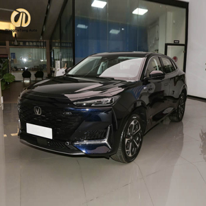Voiture d'<span class=keywords><strong>occasion</strong></span> automatique 2022, noire, Changan UNI-K IDD 1.5T Blue Whale IDD PHEV SUV, véhicule d'<span class=keywords><strong>occasion</strong></span> - Product Image 1