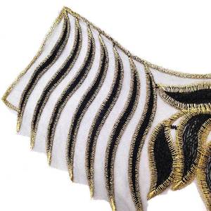 Aplique de encaje para cuello, bordado Floral, grande - Product Image 3