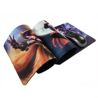 Tapis de Souris Personnalisé Portable Grand Format Tapis de Jeu Rigide XL pour Ordinateur Clavier Jeux de Cartes Joueur