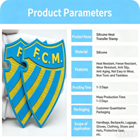 Étiquettes thermocollantes en silicone, Patchs de transfert thermique en silicone Tatami, Étiquettes de tension pour vêtements, Badges personnalisés, Autocollants en vinyle