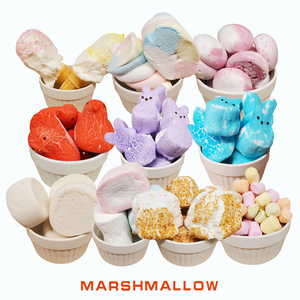China Freeze Dry Factory Wholesale High Quality Bulk Freeze Dried Gummy Chewy <strong>Candy</strong> Marshmallow and Freeze Dried Chocolate - Product Image 3