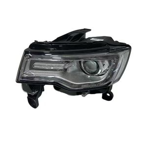 2015 Faros delanteros LED Cherokee grandes de alta calidad <span class=keywords><strong>Blanco</strong></span> 6000K con amarillo y ámbar Nueva condición para Jeep - Product Image 3
