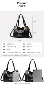 Bolsos cruzados de diseño de moda, bolsos de hombro de cuero PU de alta calidad, bolsos de mano casuales de lujo para mujer - Product Image 3