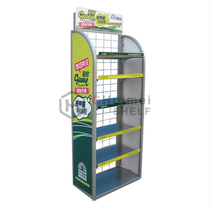 Nhà Máy Hải Quan miễn phí đứng hàng tạp hóa kệ cho khoai tây chiên túi nhựa Biscuit bánh mì kệ trưng bày - Product Image 4